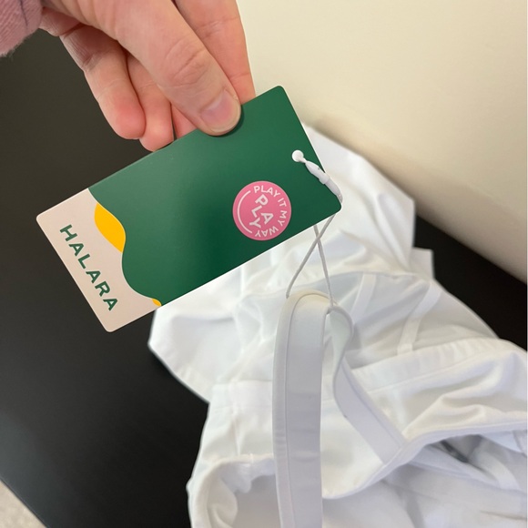 NWT Halara Softlyzero Contrast Mesh Corset Style Bodycon Dress - Picture 10 of 16